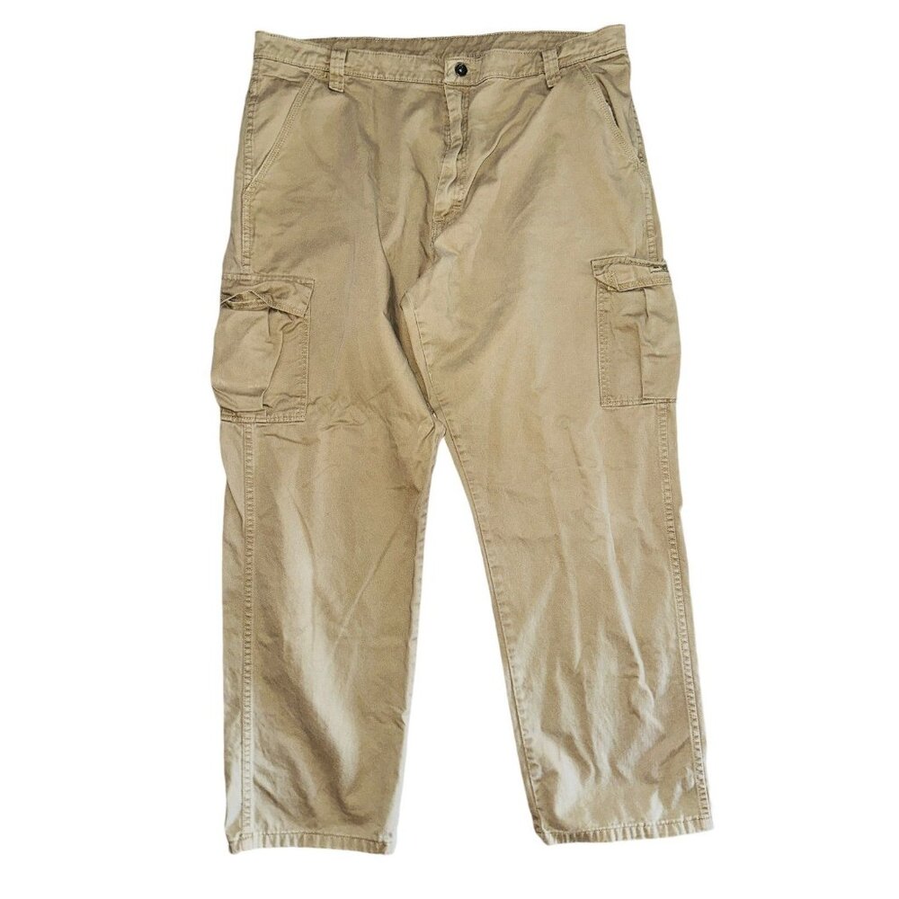 B2 Wrangler Cargo‎ Pants Men's Size 40 x 31 Kahki